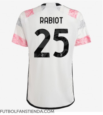 Juventus Adrien Rabiot #25 Segunda Equipación 2023-24 Manga Corta